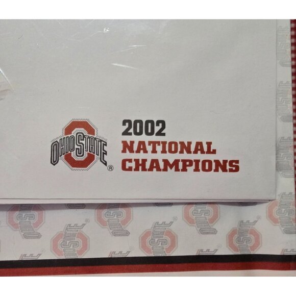 Ohio State 2002 National Champions Stationery Set - 24 Sheets & 12 Envelopes - Picture 2 of 4
